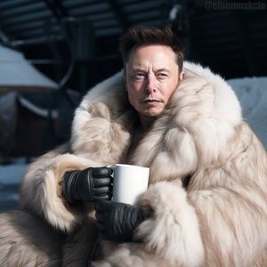 Real Vintage Blue Fox Fur White Coat Jacket